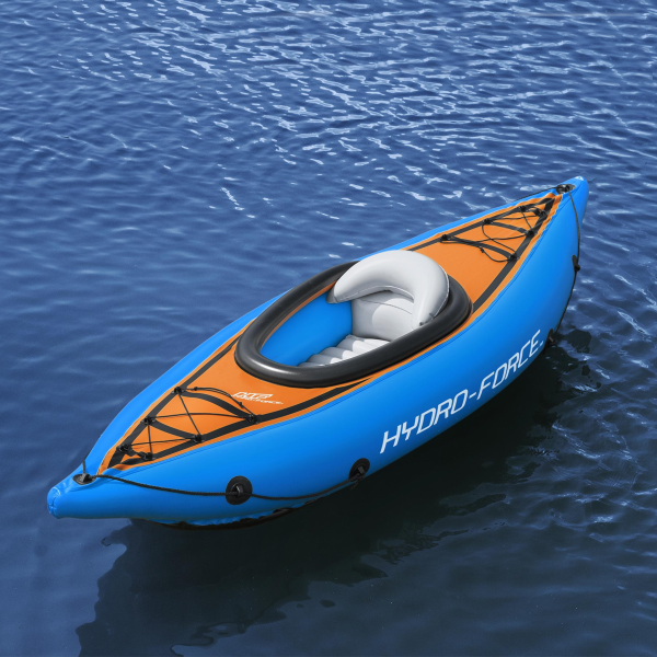 Bestway - Hydro-Force Cove Champion - Ensemble kayak gonflable | 1 place (9 pi x 32 po)