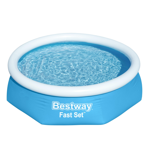 Ensemble de piscine gonflable ronde Bestway ''Fast Set'' 8’ x 24” (pompe de filtration incluse)