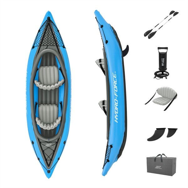 Kayak gonflable ''Cove Champion'' Ensemble pour deux personnes (10')
