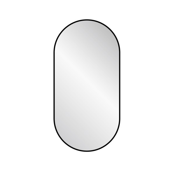 Mirror Oval Aluminum