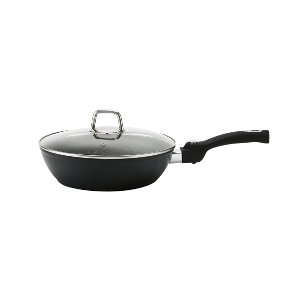 Massimo | Batterie de cuisine 12 pièces - Série Black Rock