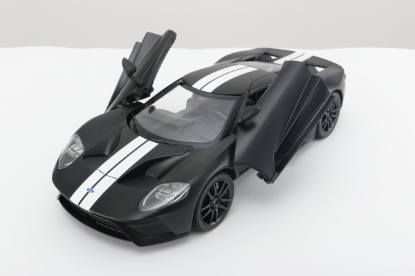 RASTAR RC Car | 1/14 Ford GT Remote Control RC Race Toy Car for Kids, Open Doors by Manual, Blue (27MHz)