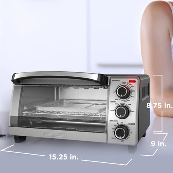BLACK+DECKER | Four à convection à 4 tranches