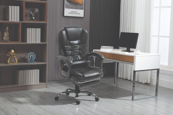 Atelier du Nord -Fauteuil de bureau avec siège rembourré et fonction de massage