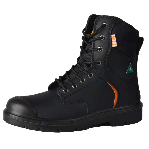 Tuff & Durable® - High Working Boots with Steel Toe & Plate - Black