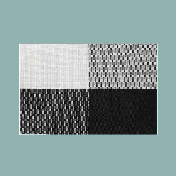 Set de table Pk 4 Check black