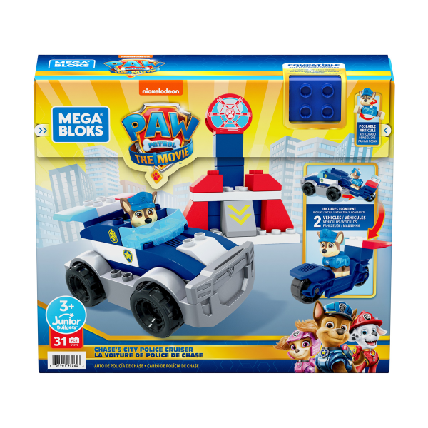 Mega Bloks Patrol Set Chase Police