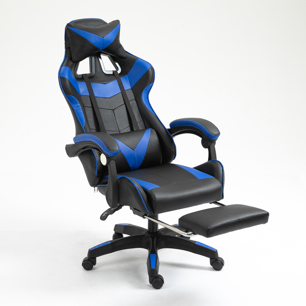 Atelier du Nord-PU Deluxe Office/Gaming Reclining Chair with footrest