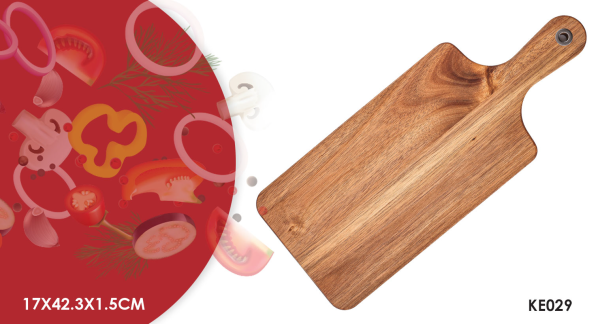 Rectangle Acacia Cutting Board With Handle