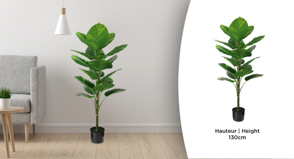Artificial Plant Bonsai 18 Leaves Aureum