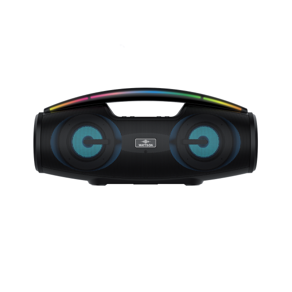 WATTSON- Boombox LED Light Bt5.0 Fm 2*10w