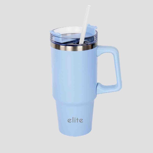 Elite - Drink Cup With Straw