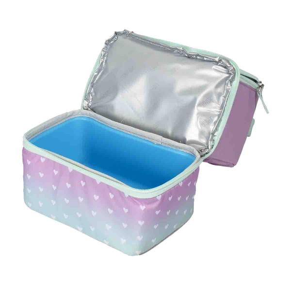Thermos Bag Purple Hearts