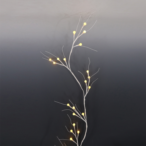 Garland Branch With Ball Led Light 180cm