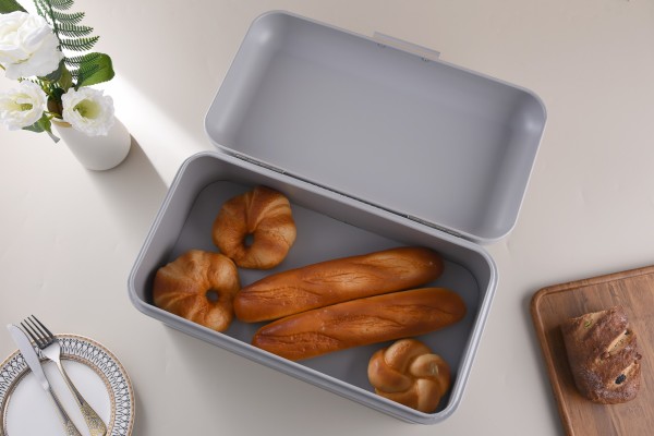 Big Size Bread Bin Grey