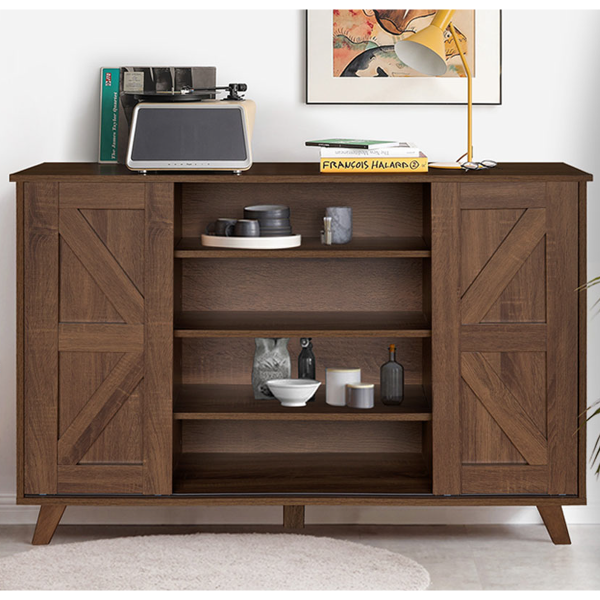 Atelier du Nord - Side Table with 4 shelves