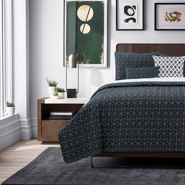 Quilt 4pc Busby Blue