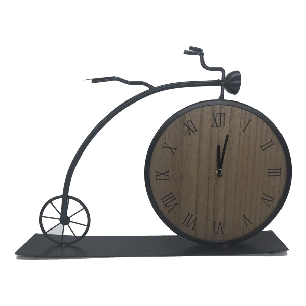 Clock Metal Bicycle 48.2x35.6x8