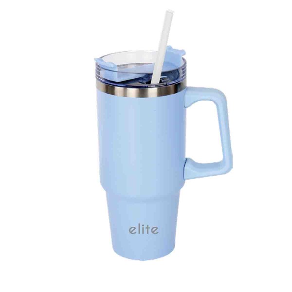 Elite - Drink Cup With Straw