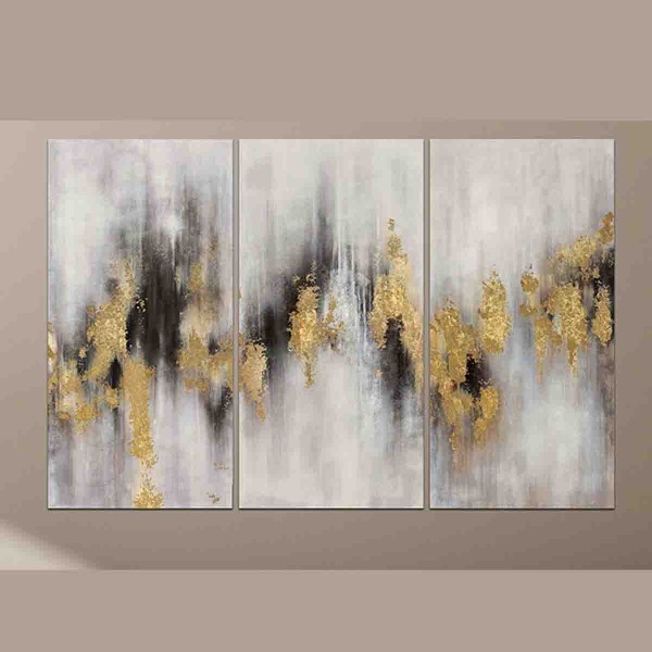 3 pièces de toile imprimée