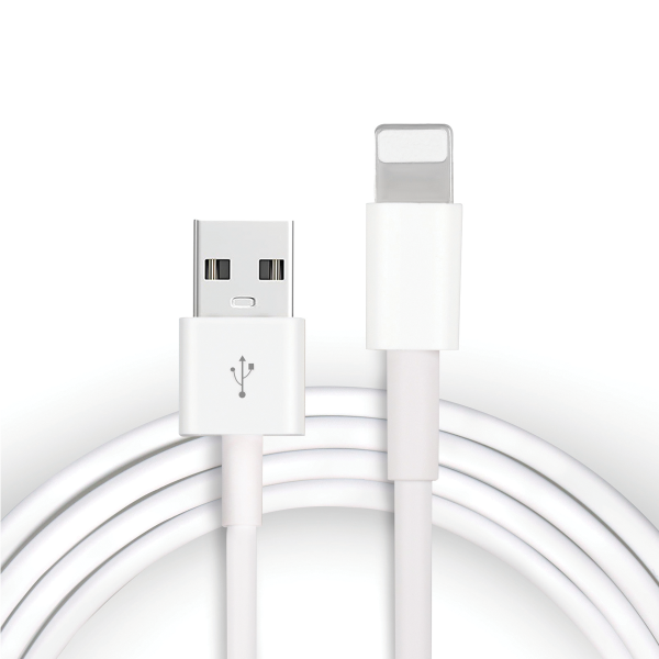 USB Lightning Cable 1 Meter White