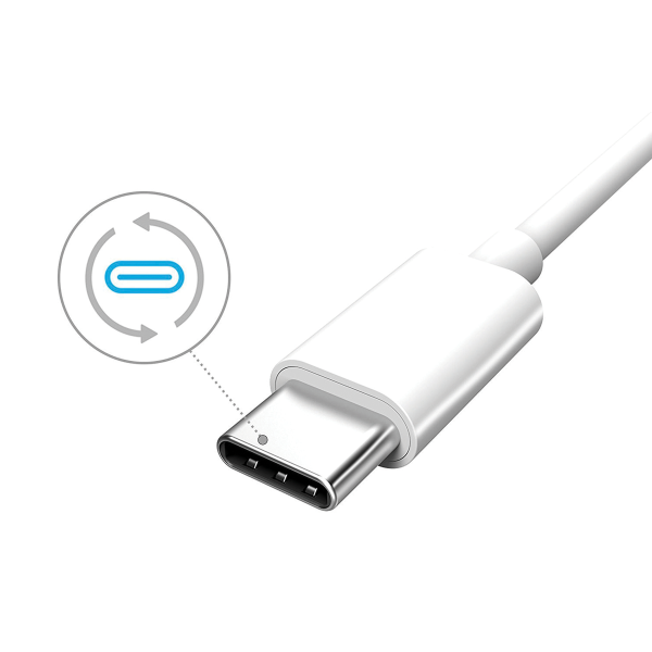 USB Lightning Cable 1 Meter White