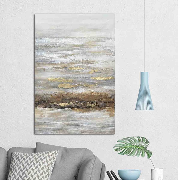 Lauren Taylor - Abstract Gold White