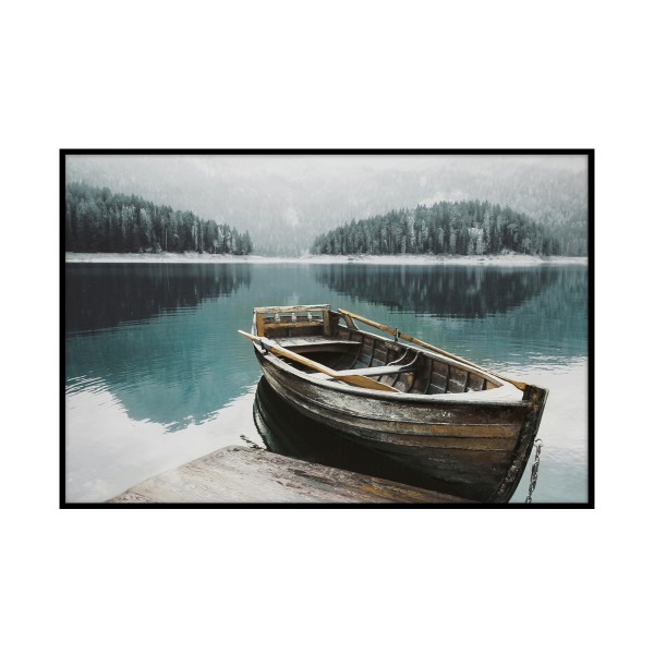 Vintage Boat In Scene S22 60*90