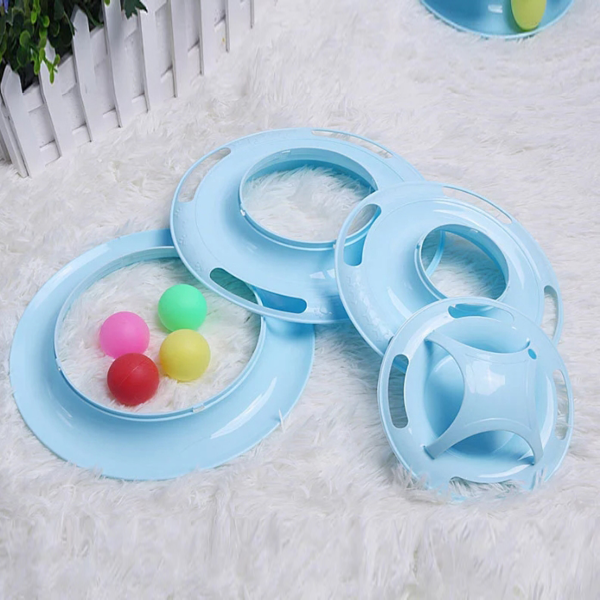 Cat Toy Tower Ball
