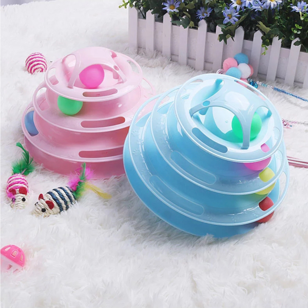 Cat Toy Tower Ball