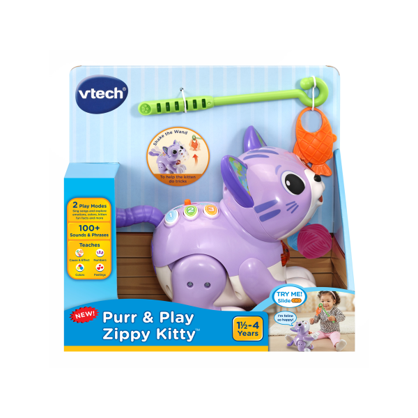 VTech - Purr N Play Zippy Kitty