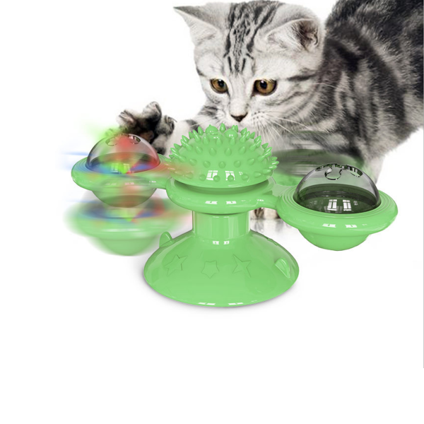 Cat Suction Base Pivot Toy