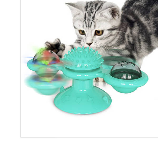 Cat Suction Base Pivot Toy