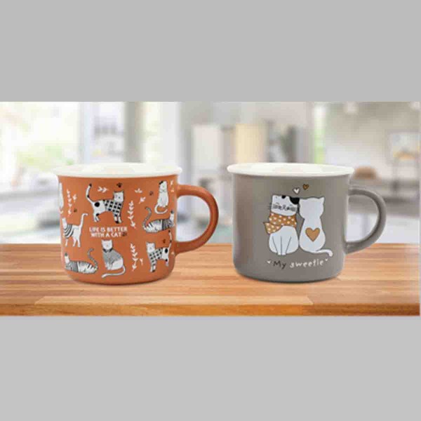 Mug avec impression de chats