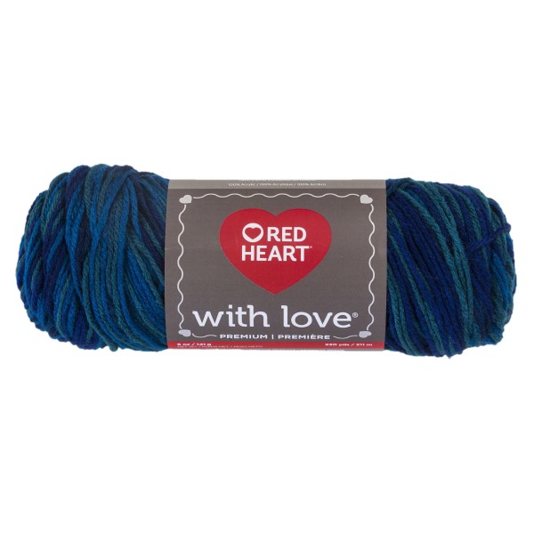 Coeur Rouge Fil Doux Cérulien