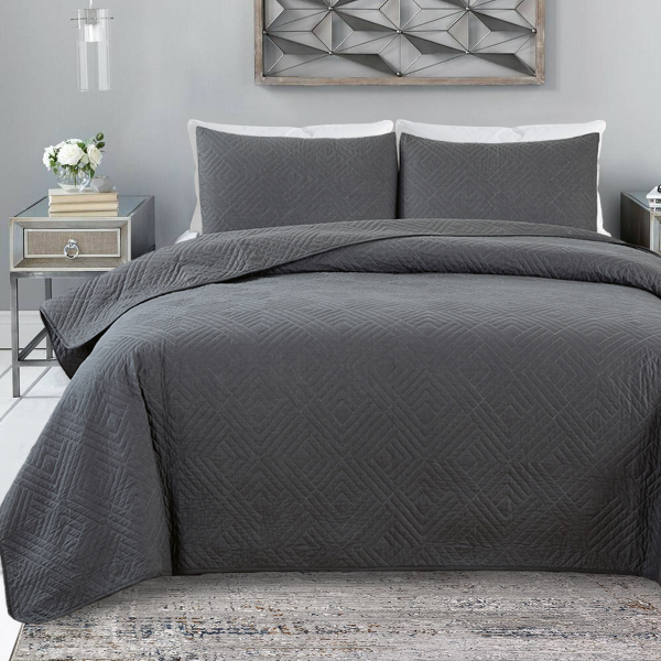 Diva - Quilt Set 3 Pc Cotton