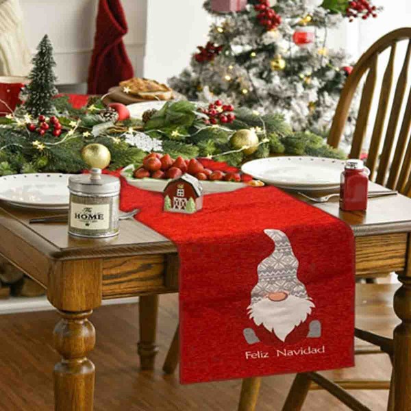 Chemin de table Chenille Jacquard