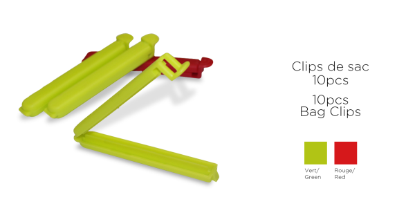 A La Cuisine - 10 Bag Clips
