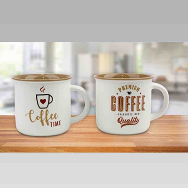 Tasse à café blanche
