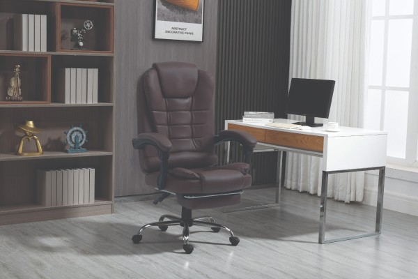 Atelier du Nord -Fauteuil de bureau avec siège rembourré et fonction de massage