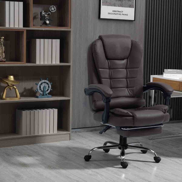 Atelier du Nord -Fauteuil de bureau avec siège rembourré et fonction de massage