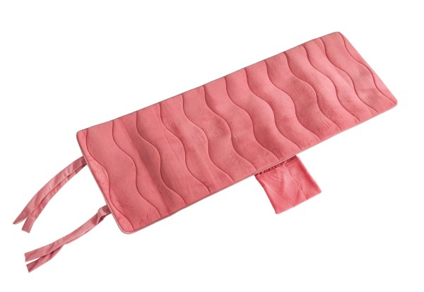 Coussin de chaise longue en mousse à mémoire de forme 24 x 75