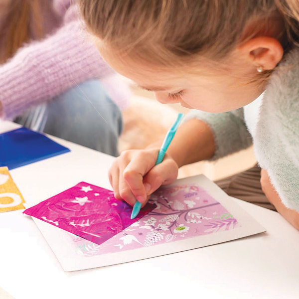 Nature Friends Glitter And Gilding Paintings