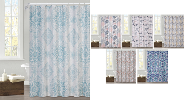 Sandra Venditti -Achante collection shower curtains