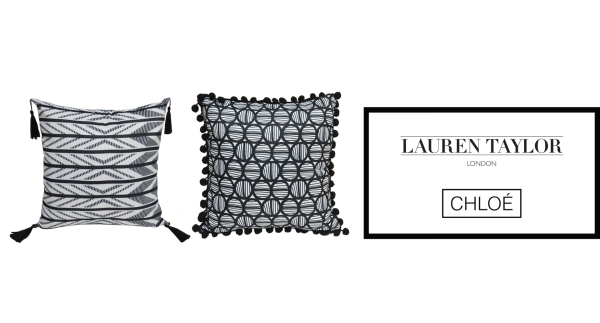Coussins à glands de Lauren Taylor-Chloe