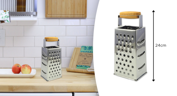 MASSIMO - 4 sided Stainless Steel Grater