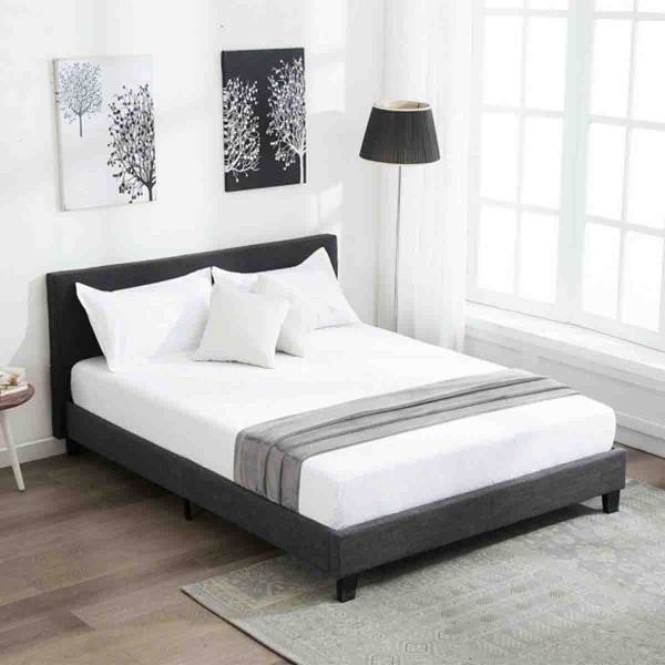 Atelier Du Nord - Banff Linen Bed Frame