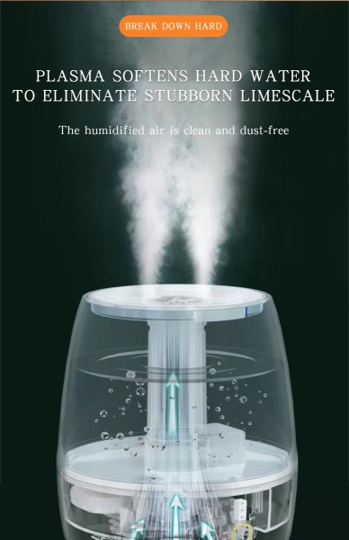 Humidificateur 6.8l clair