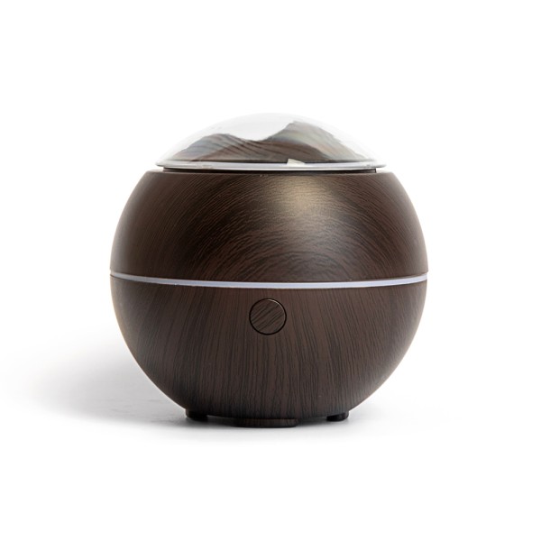 Globe Diffuser Dark Wood with USB