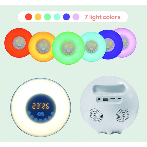 WATTSON - Wake Up Light Bluetooth Speaker
